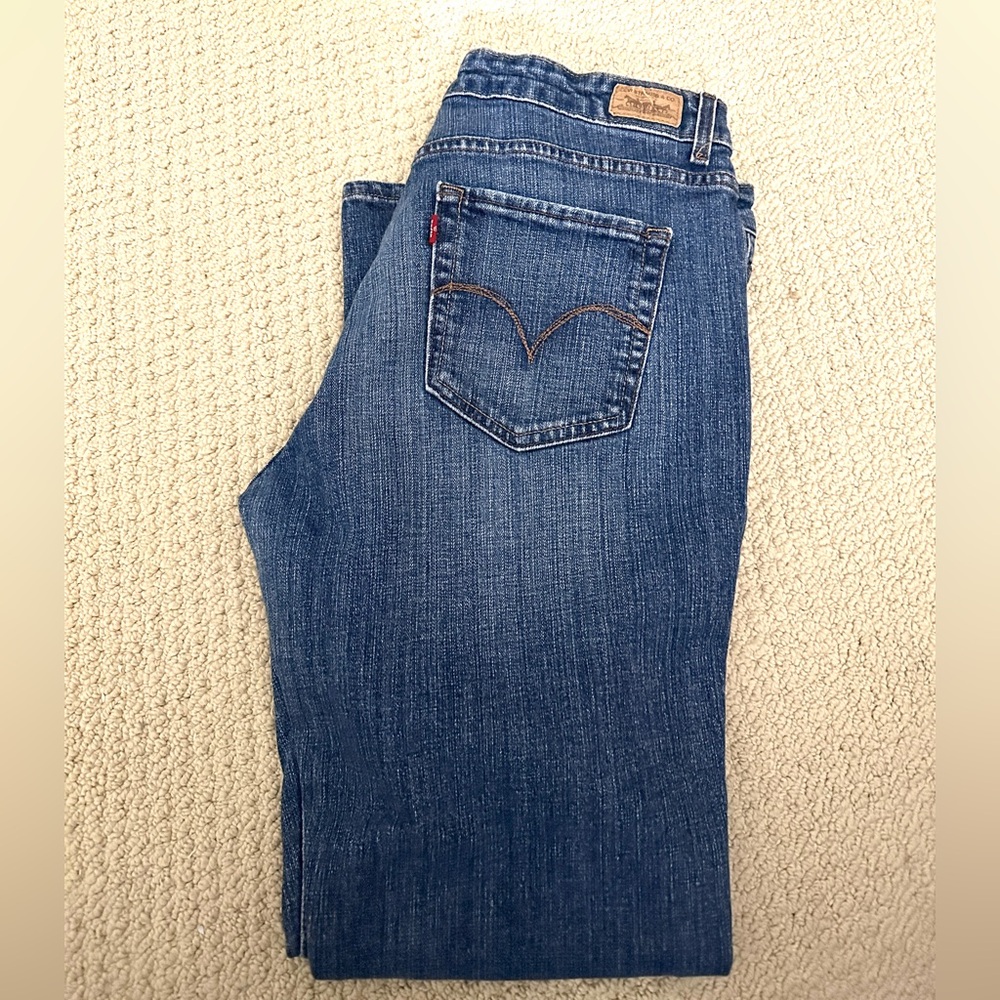 Levis Jeans The Original Mid Rise Dark Stretch